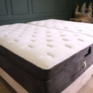 ที่นอนพร้อมฐาน 6 ฟุต หนา14นิ้ว สีเทา ยี่ห้อ Sleep to Live(1)