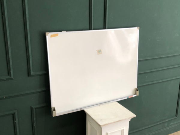 ไวท์บอร์ด ขนาด 80 x 60 ซม. Whiteboard กระดานไวท์บอด กระดานขาว (1)