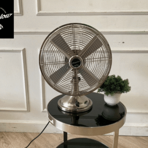 พัดลมเหล็กตั้งโต๊ะ 12 นิ้ว สไตล์วินเทจ ยี่ห้อ Bungalow Fan (1)
